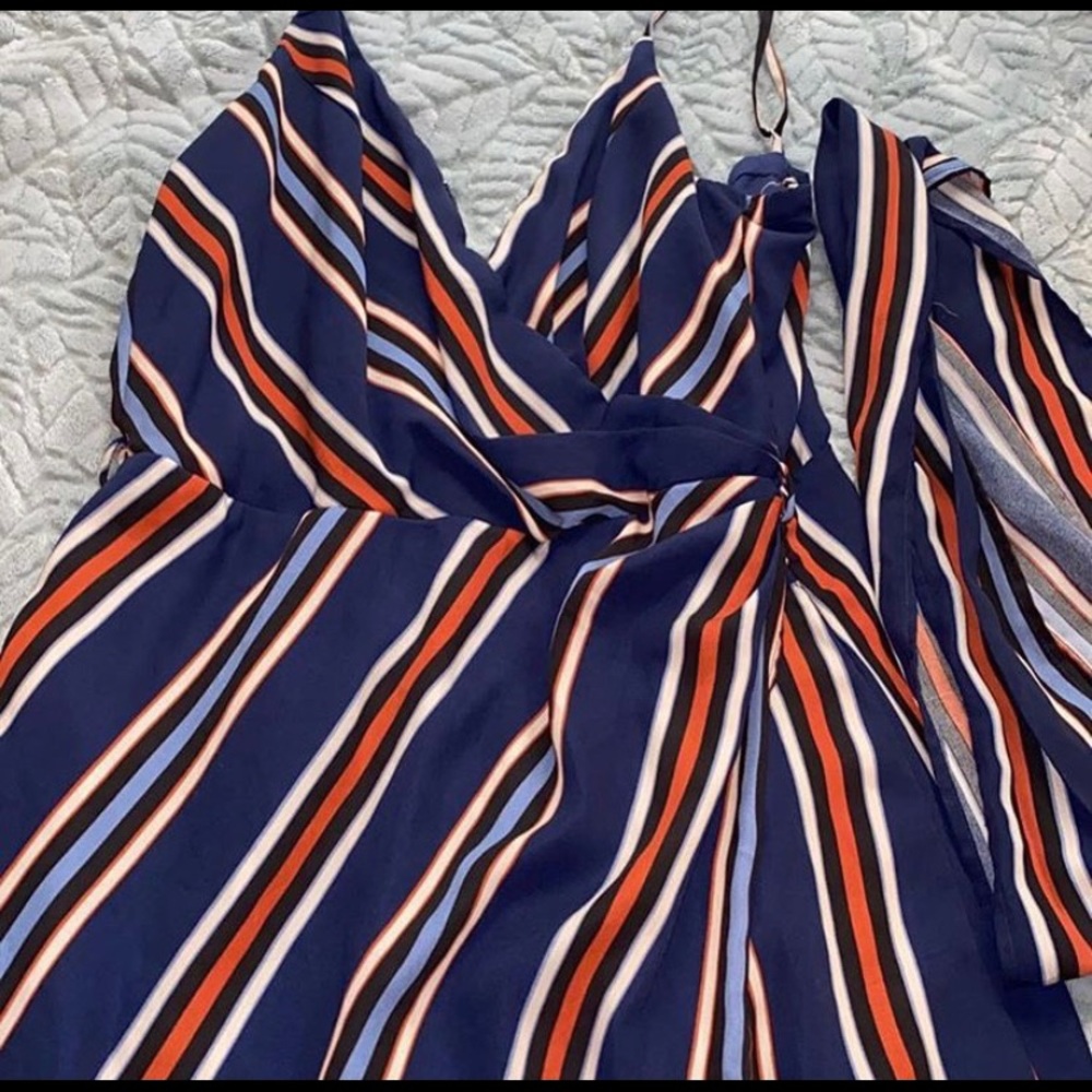 striped dress